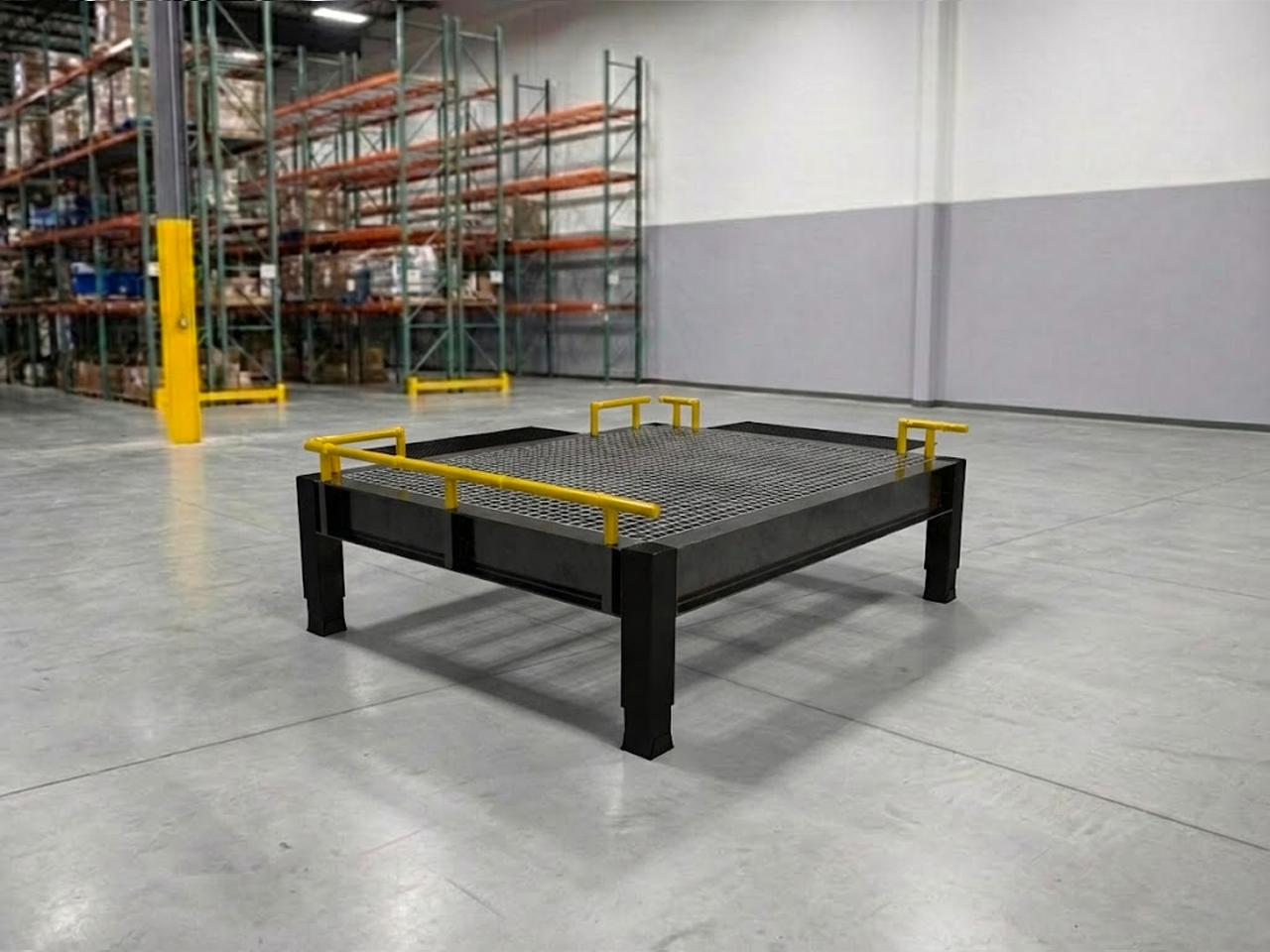 Перегрузочный стол для тележек